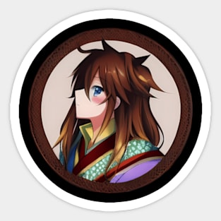 Manga Roundel Art P1E0002 Sticker